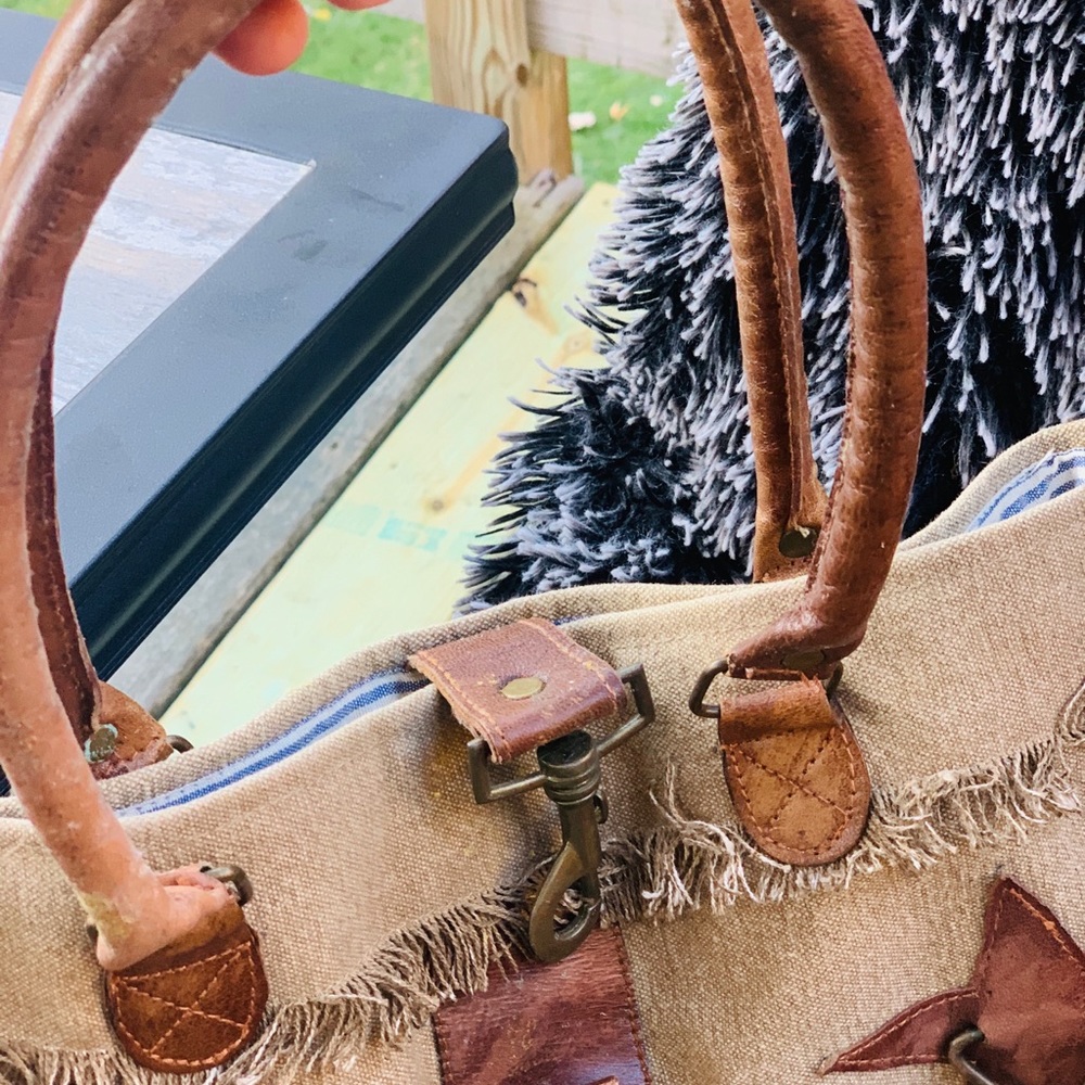 Rustic tote - Picture 2 of 4
